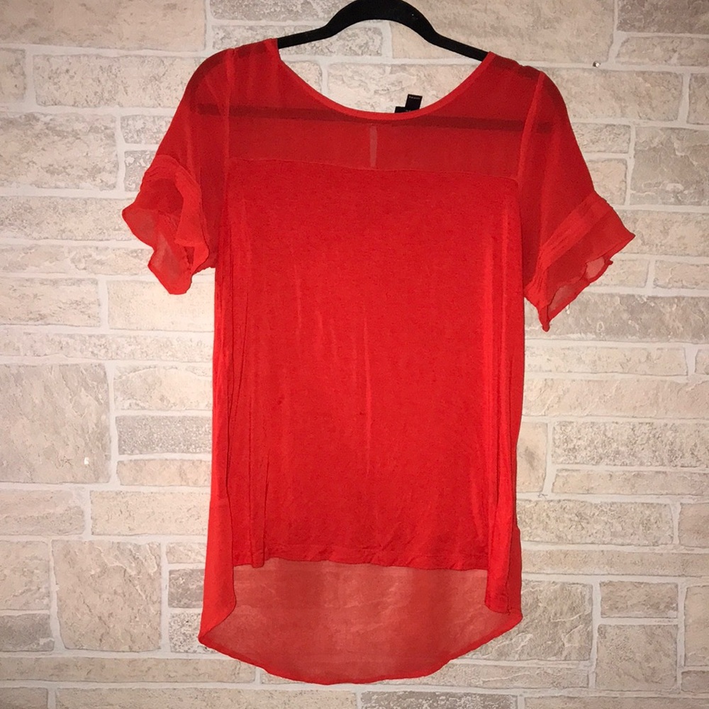 ✅Worthington Short Sleeve Blouse